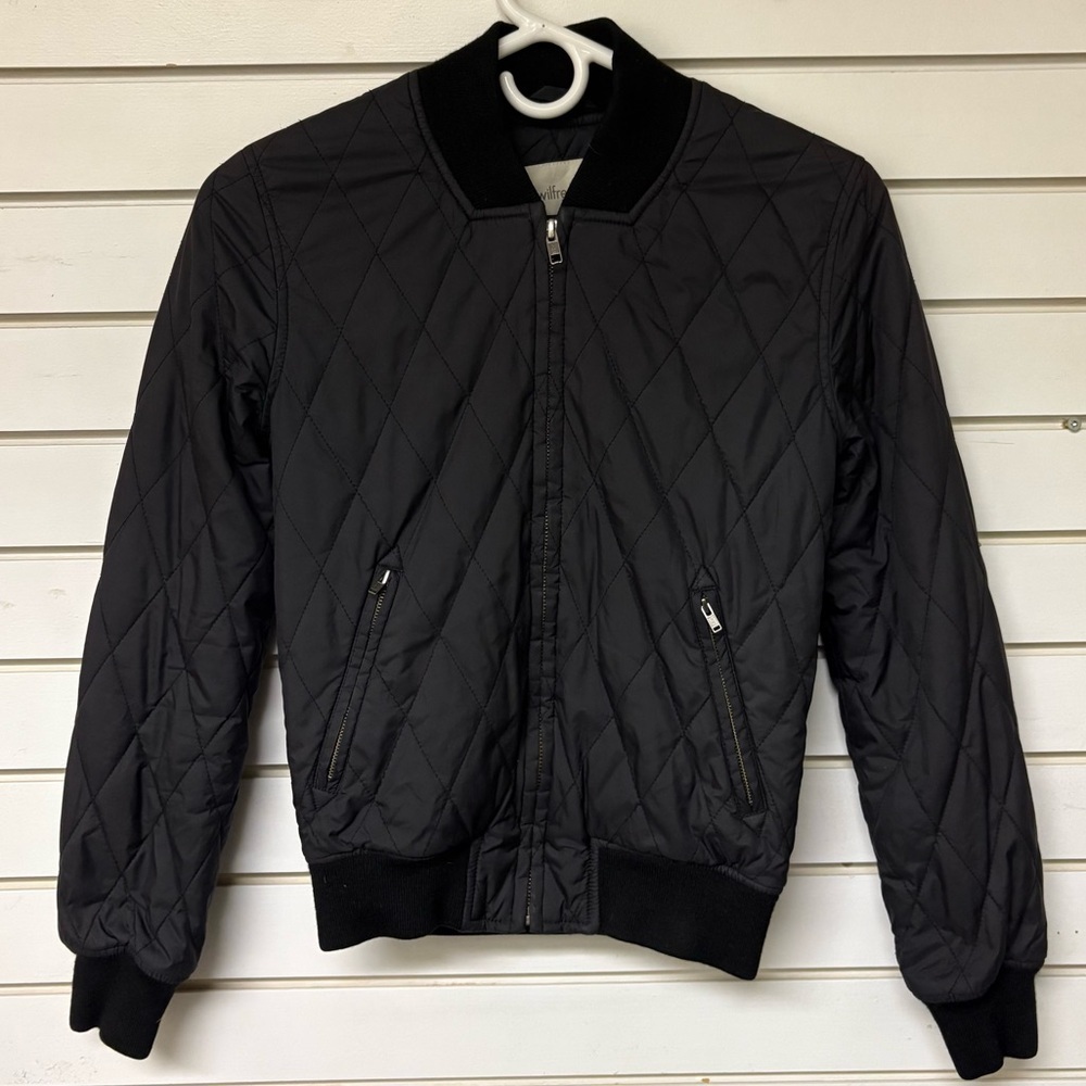 Wilfred Free by Aritzia Quilted Bomber Jacket